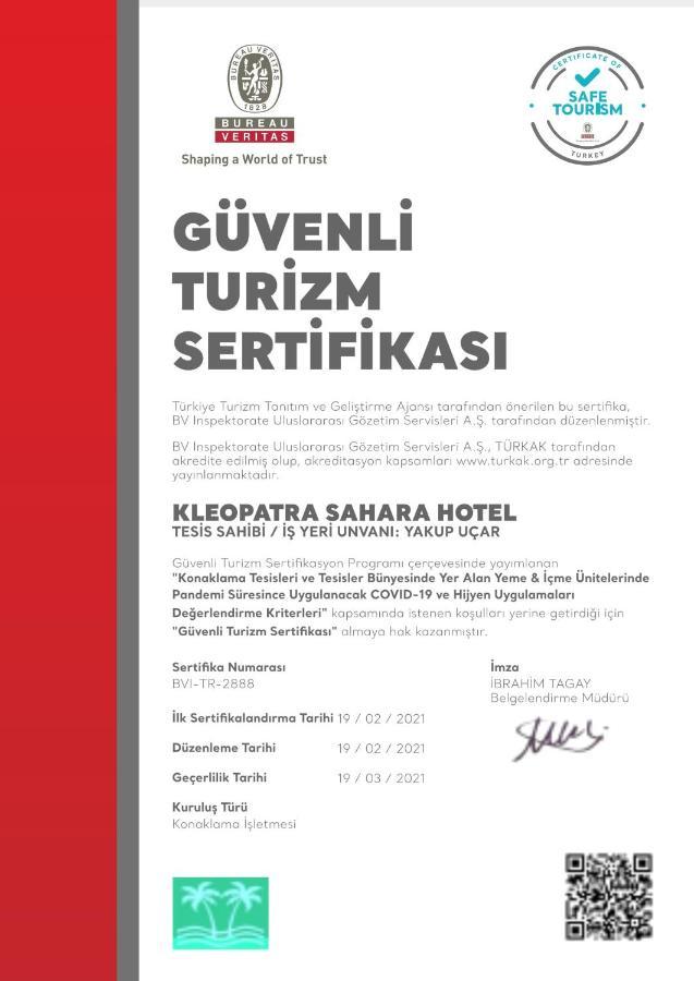 Kleopatra Sahara Hotel Alanya Exterior foto